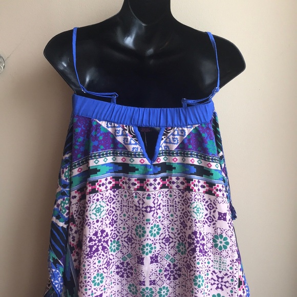 Cute printed summer dress Sz S - Picture 4 of 4